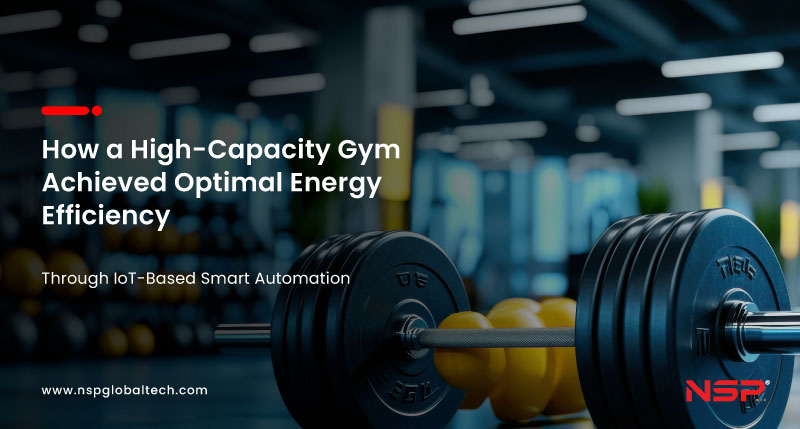 Energy Efficiency in GYM through AC Control, Smart Lighting through occupancy Sensors